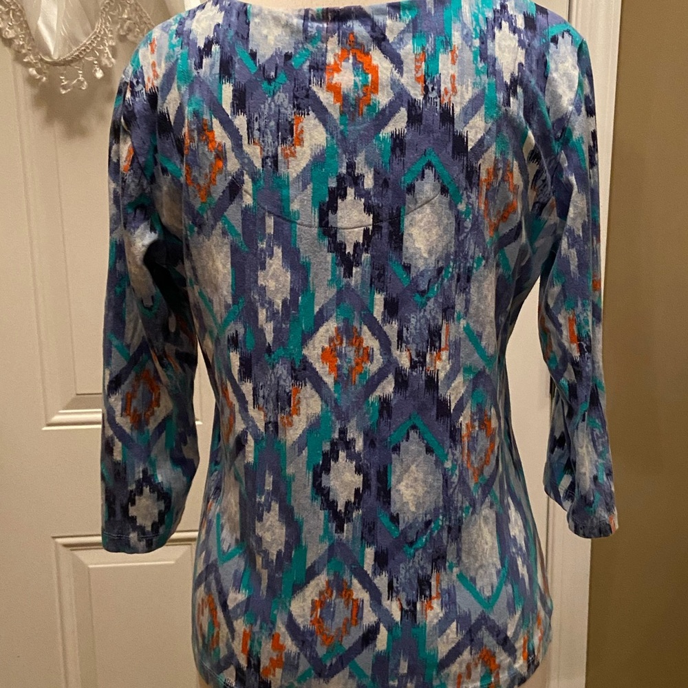 Ruby Rd. Multicolored Top Size M - Picture 2 of 3